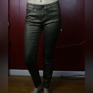 Bisou Bisou Gold Jegging Jeans